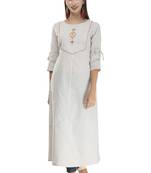 Lagi Womens Embroidered A-Line Kurta MRP24