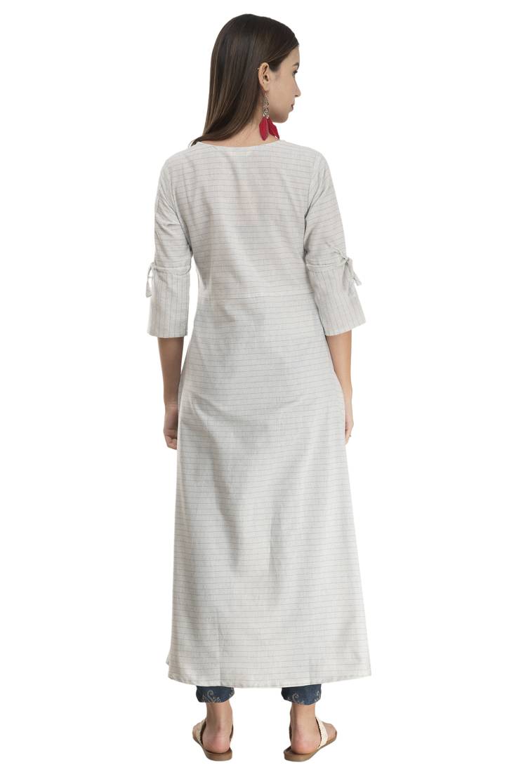 Lagi Womens Embroidered A-Line Kurta MRP24