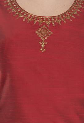 Lagi Womens Embroidered Straight Polly Silk RK2163C 4
