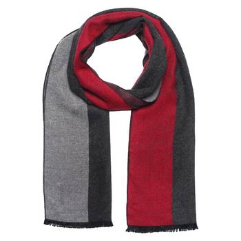 Woven Reversible Printed Men's Wool & Acrylic Muffler Warm Cashmere Wrap Shawl 5