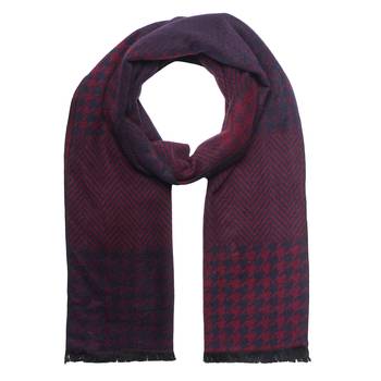Woven Reversible Printed Men's Wool & Acrylic Muffler Warm Cashmere Wrap Shawl 5
