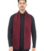 Woven Reversible Printed Men's Wool & Acrylic Muffler Warm Cashmere Wrap Shawl
