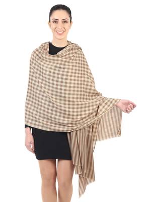 Men's & Women's Fine 100% Wool Luxury Unixex Printed Blended Warm Muffler Wrap 1