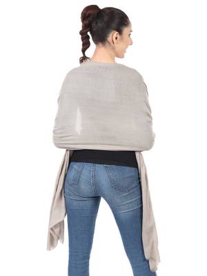Super Fine Blended Ultra Soft & Warm Wool Silk Unisex Pashmina Shawl, Stole & Wrap with Hanger 2