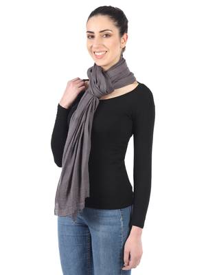 Super Fine Blended Ultra Soft & Warm Wool Silk Unisex Pashmina Shawl, Stole & Wrap with Hanger 4