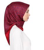 Justkartit Women'S Satin Silk Printed Square Hijab Dupatta For Women