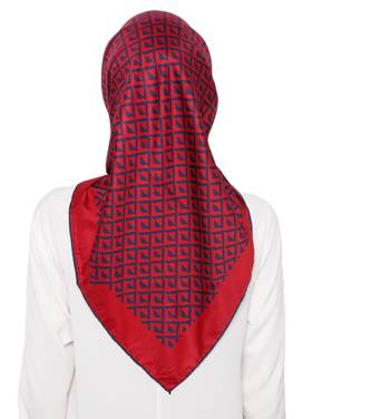 Justkartit Women'S Satin Silk Printed Square Hijab Dupatta For Women 2
