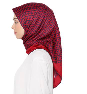 Justkartit Women'S Satin Silk Printed Square Hijab Dupatta For Women 4