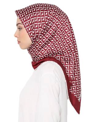 Justkartit Women'S Multi Color Satin Silk Square Scarf Hijab  1