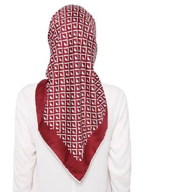 Justkartit Women'S Multi Color Satin Silk Square Scarf Hijab  2