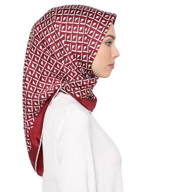 Justkartit Women'S Multi Color Satin Silk Square Scarf Hijab  4