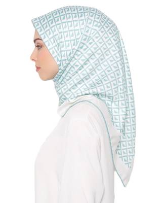 Justkartit Satin Silk Printed Square Dupatta Scarf For Women 1