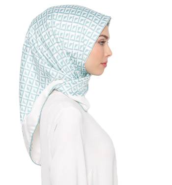 Justkartit Satin Silk Printed Square Dupatta Scarf For Women 4