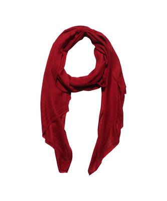 Maroon Super Fine Blended Ultra Soft & Warm Wool Silk Unisex Pashmina Shawl, Stole & Wrap with Hanger 4