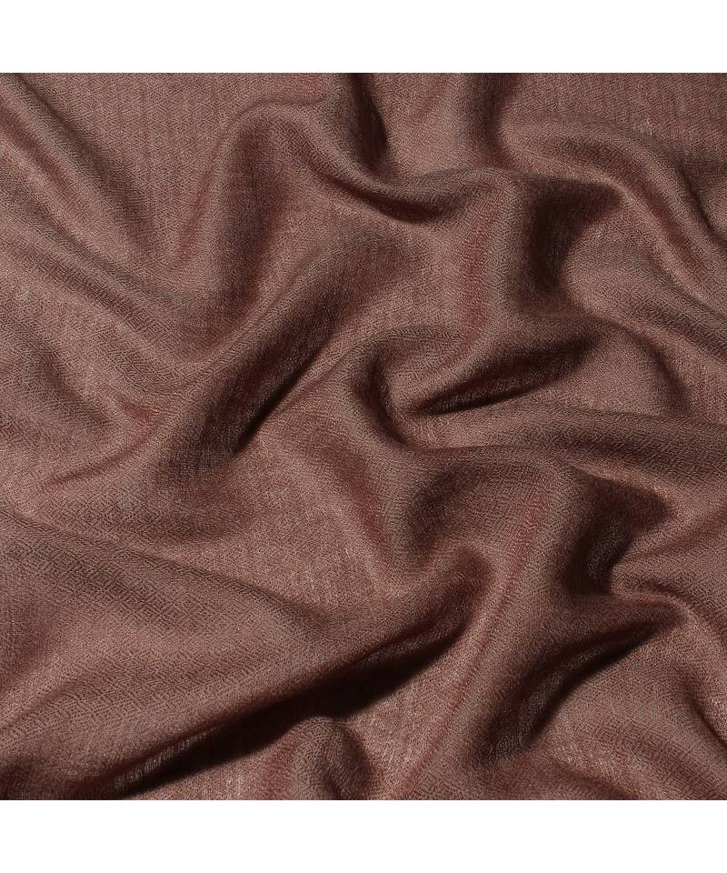 Sandy brown Super Fine Blended Ultra Soft & Warm Wool Silk Unisex Pashmina Shawl, Stole & Wrap with Hanger