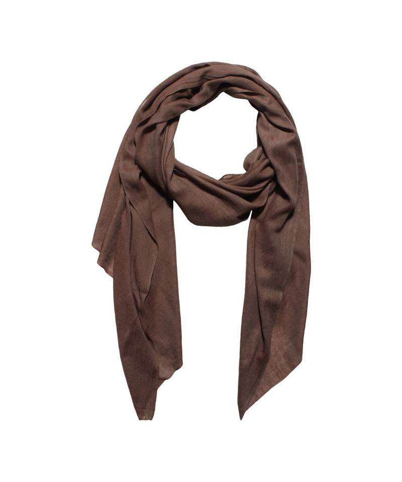 Sandy brown Super Fine Blended Ultra Soft & Warm Wool Silk Unisex Pashmina Shawl, Stole & Wrap with Hanger