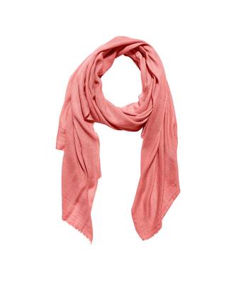 Peach Super Fine Blended Ultra Soft & Warm Wool Silk Unisex Pashmina Shawl, Stole & Wrap with Hanger 5