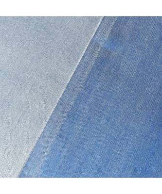 Sky Blue & Navy Blue  Super Fine Soft Women's Mudal Reversible Scarf, Stole & Wrap with Hanger 5