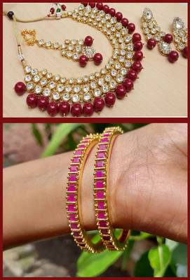 Pink Jewellery Combo 1