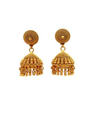 Gold Plated Classic Jhumki 2