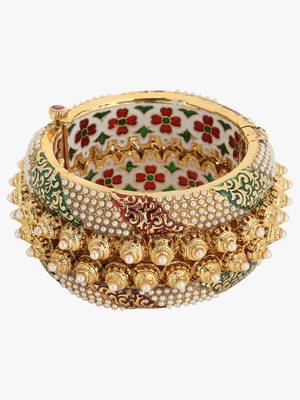 Gold Kundan Bangles 2