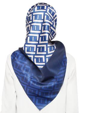 Women'S Smoothy Silk Printed Square Scarf Dupatta 2