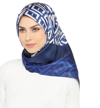 Women'S Smoothy Silk Printed Square Scarf Dupatta 3