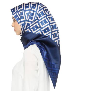 Women'S Smoothy Silk Printed Square Scarf Dupatta 4