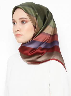 Women'S Occasion Wear Smoothy Silk Square Scarf Hijab Dupatta 1