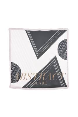 Women'S Casual Wear Satin Silk Printed Square Scarf Hijab 4