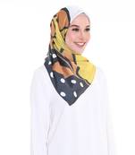 Women'S Daily Wear Printed Smoothy Silk Square Scarf Hijab