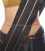 Exclusive Simple Golden Chained Waist Belt Kamarband Belly Hips Chain