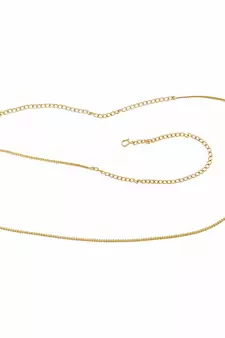 Exclusive Simple Golden Chained Waist Belt Kamarband Belly Hips Chain