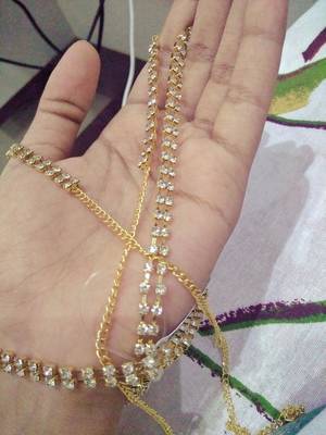 Exclusive Diamond Studed Chained Waist Belt Kamarband Belly Hips Chain 2