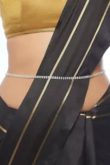 Exclusive Diamond Studed Chained Waist Belt Kamarband Belly Hips Chain