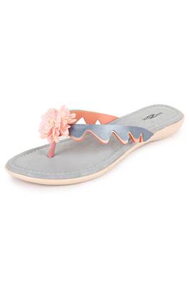 Beautiful Multi color synthetic material flats for women's 2