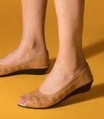 Beautiful Brown slip on flat sandals 