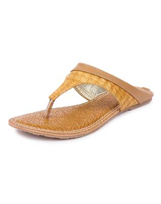 Yellow solid synthetic sandals 2