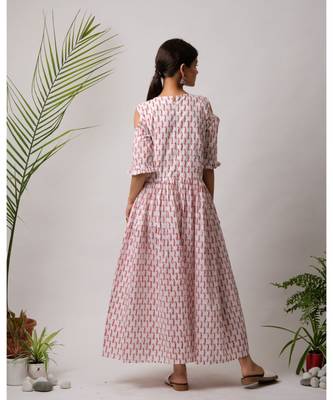 Ambi Cotton Long Dress 2