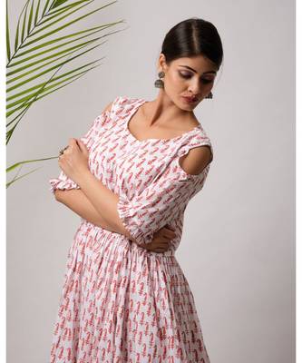 Ambi Cotton Long Dress 4