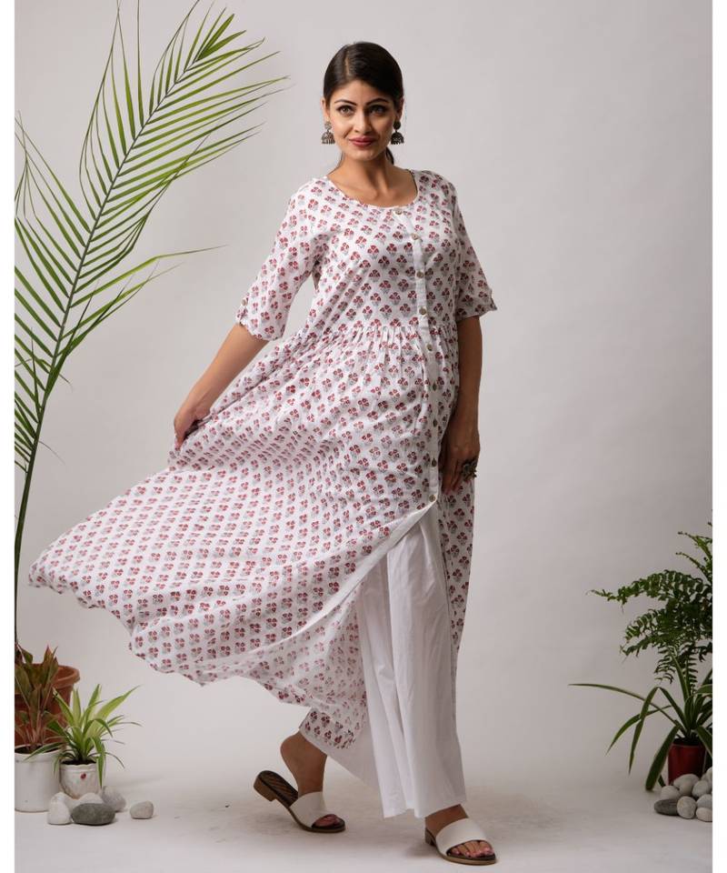 Firdaus Cotton Long Dress