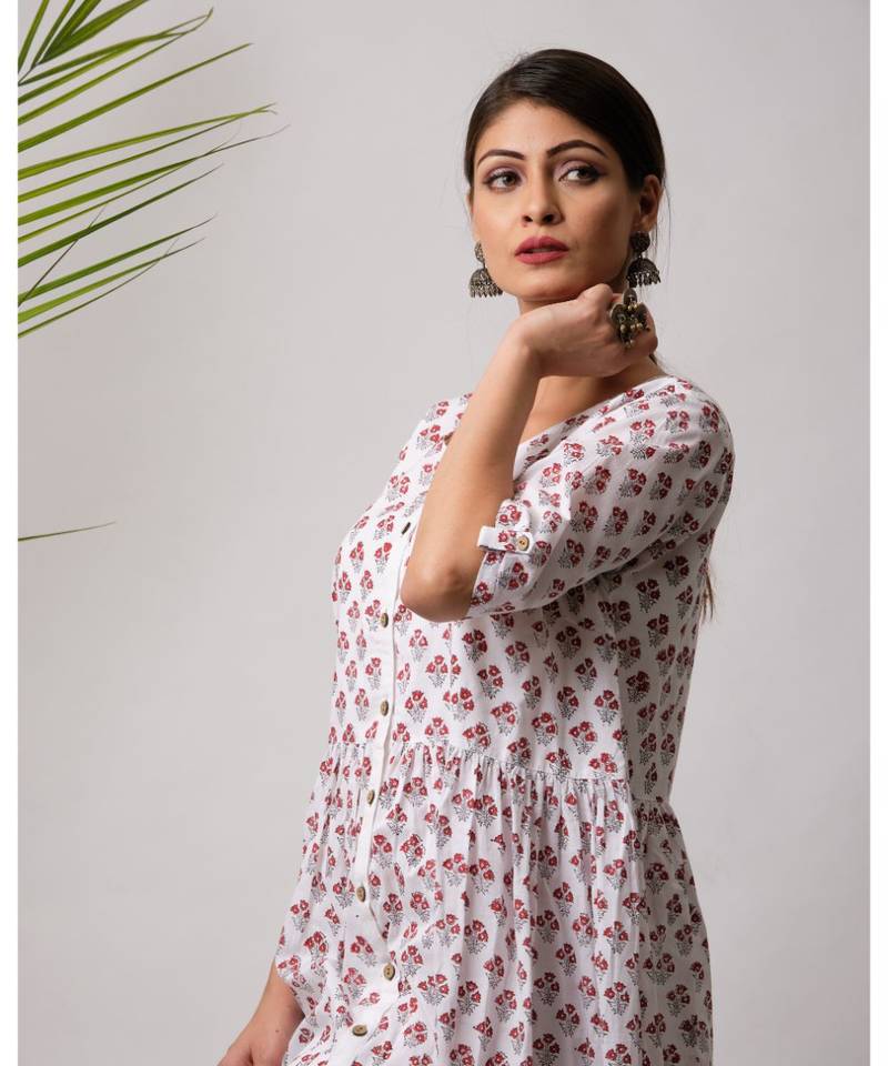 Firdaus Cotton Long Dress