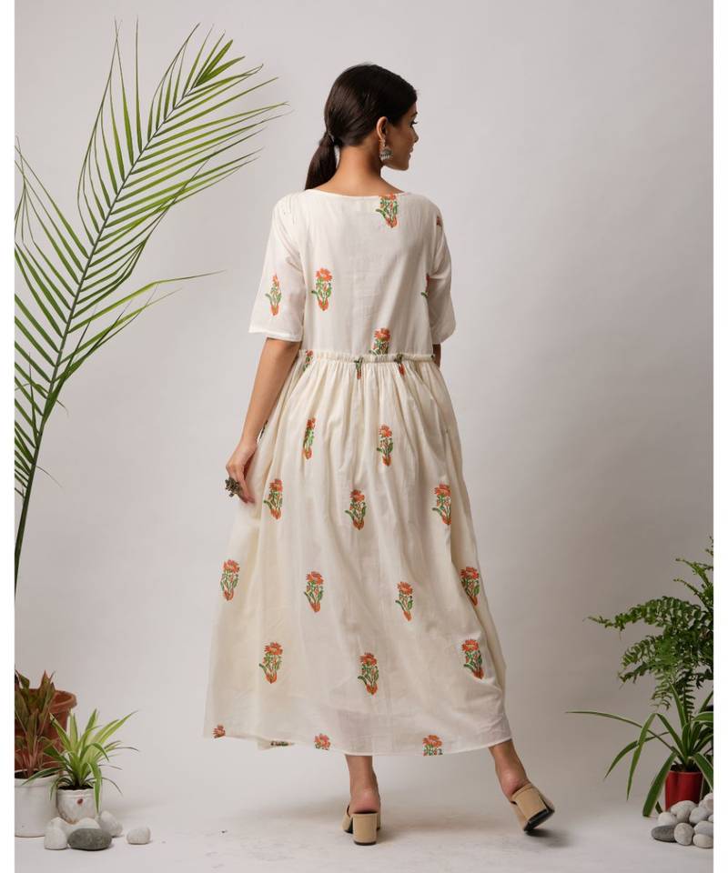 Bombe Cotton Long Dress