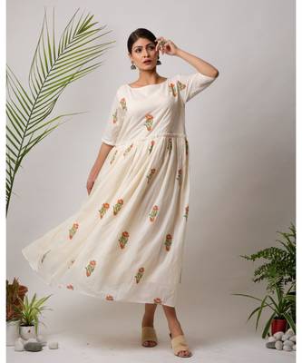 Bombe Cotton Long Dress 1