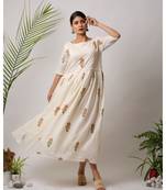 Bombe Cotton Long Dress