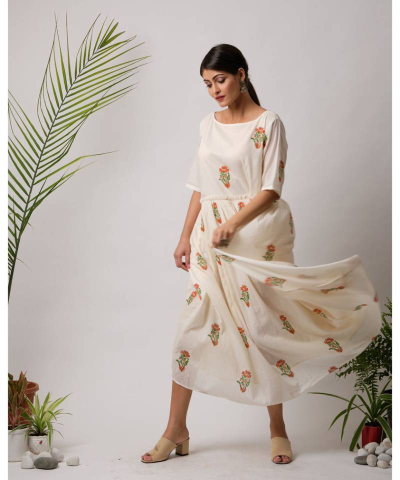 Bombe Cotton Long Dress