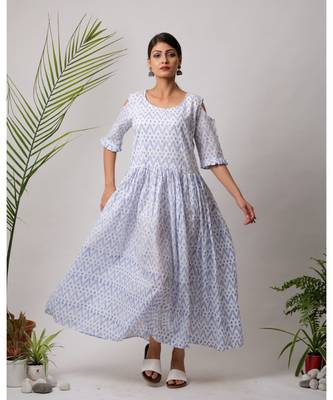 Udaipur Cotton Long Deress 1