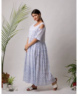 Udaipur Cotton Long Deress 3