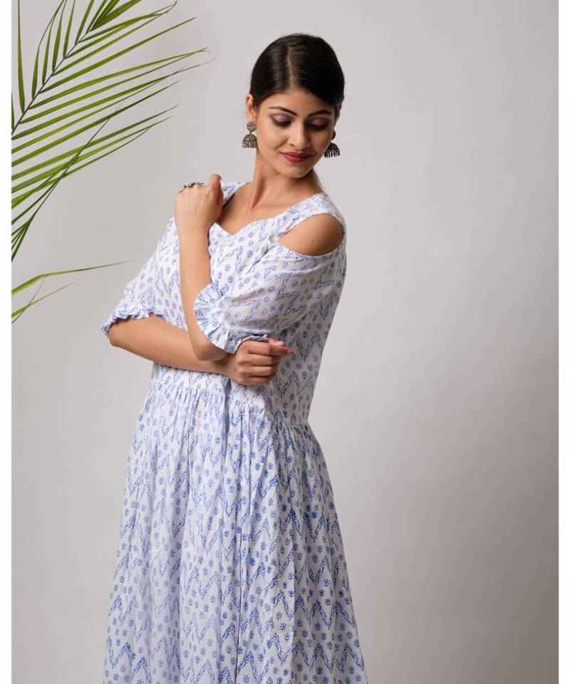 Udaipur Cotton Long Deress