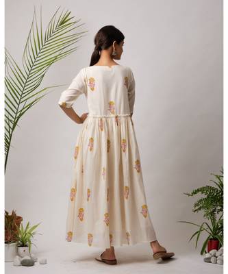 Kaifi Cotton Long Dress 2